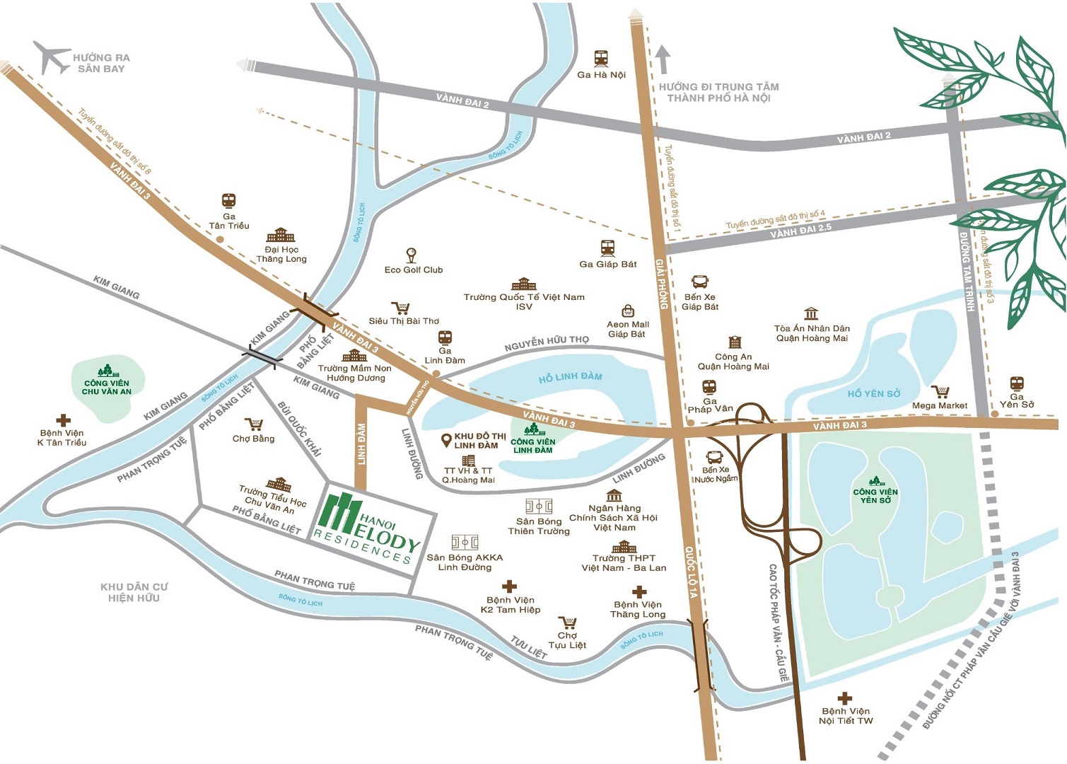 Chung cư Hà Nội Melody Residences