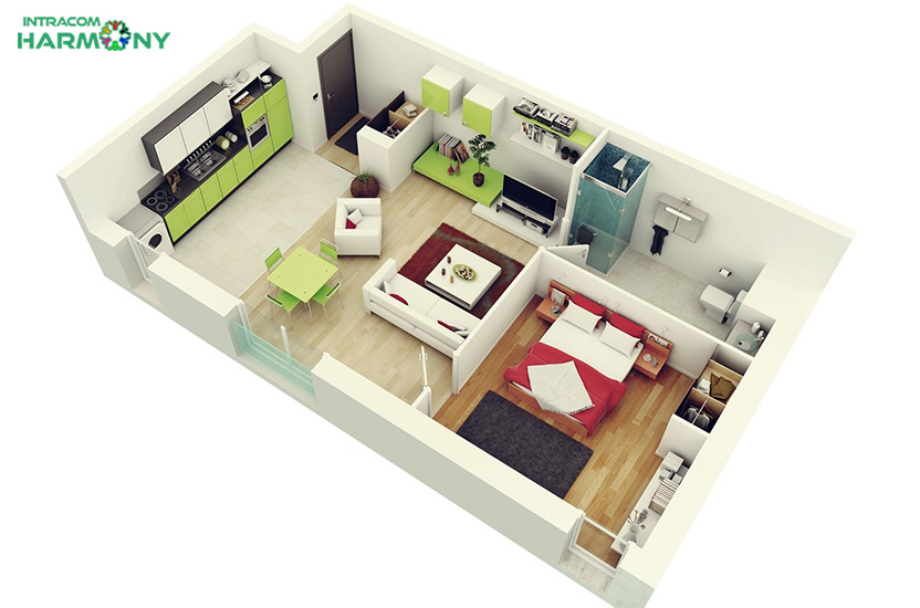 Chung cư Intracom Harmony